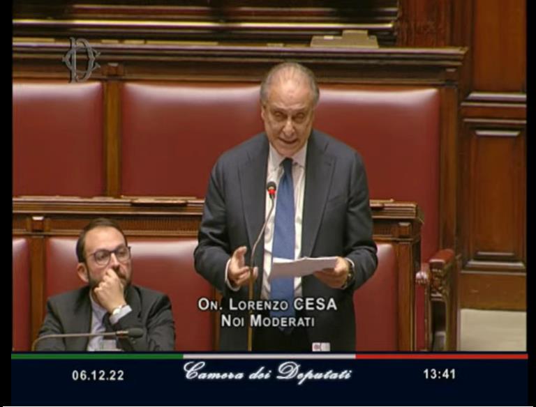 Commemorazione dell’on. Gerardo Bianco alla Camera dei Deputati. Intervento dell’on. Lorenzo Cesa