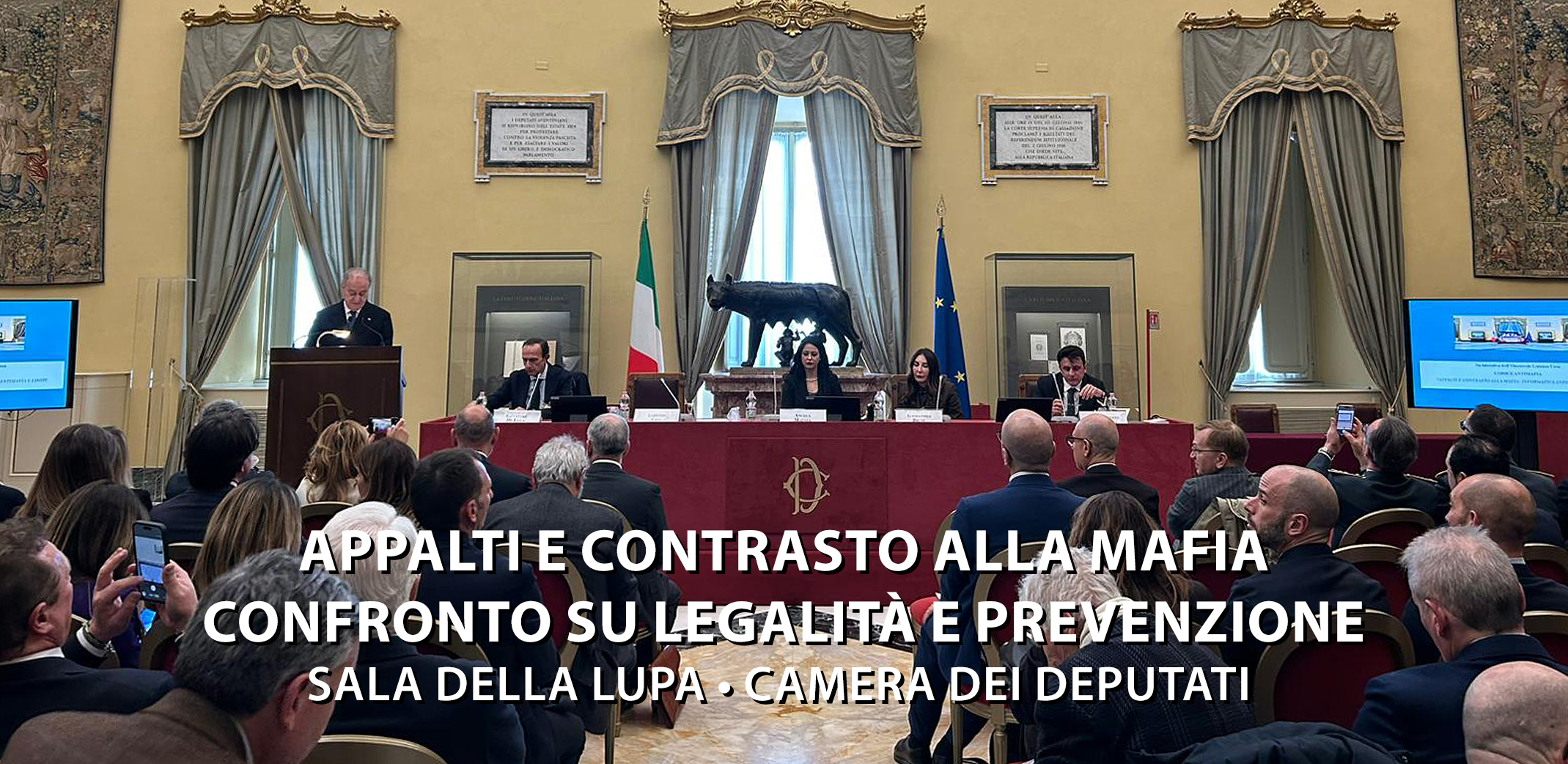 Appalti e contrasto alla mafia | Alla Camera dei Deputati il confronto su legalità e prevenzione